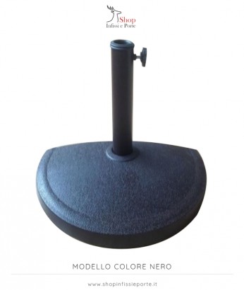 Base ombrellone a mezzaluna Ø 50 cm da 9 kg