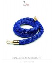 Cordone intrecciato in nylon con moschettoni in lega di cromo 