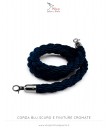 Cordone intrecciato in nylon con moschettoni in lega di cromo 