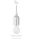 Lampada a sospensione diametro ø 5 cm (vendibile in lotti da 48)