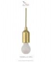 Lampada a sospensione diametro ø 5 cm (vendibile in lotti da 48)