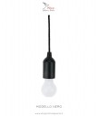 Lampada a sospensione diametro ø 5 cm (vendibile in lotti da 48)