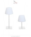 Lampada da tavolo a LED ricaricabile doppia altezza (vendibile in lotti da 6)