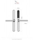 Serratura elettronica smart slim wifi